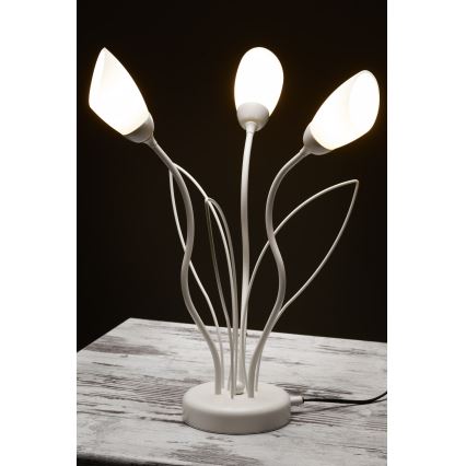 Jupiter 2060 - Lampe de table GLORIOSA 3xG9/14W/230V crème