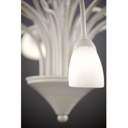 Jupiter 2062 - Lustre suspendu sur chaîne GLORIOSA 15xG9/14W/230V crème