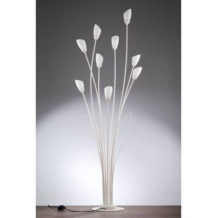 Jupiter 2063 - Lampadaire GLORIOSA 9xG9/14W/230V crème