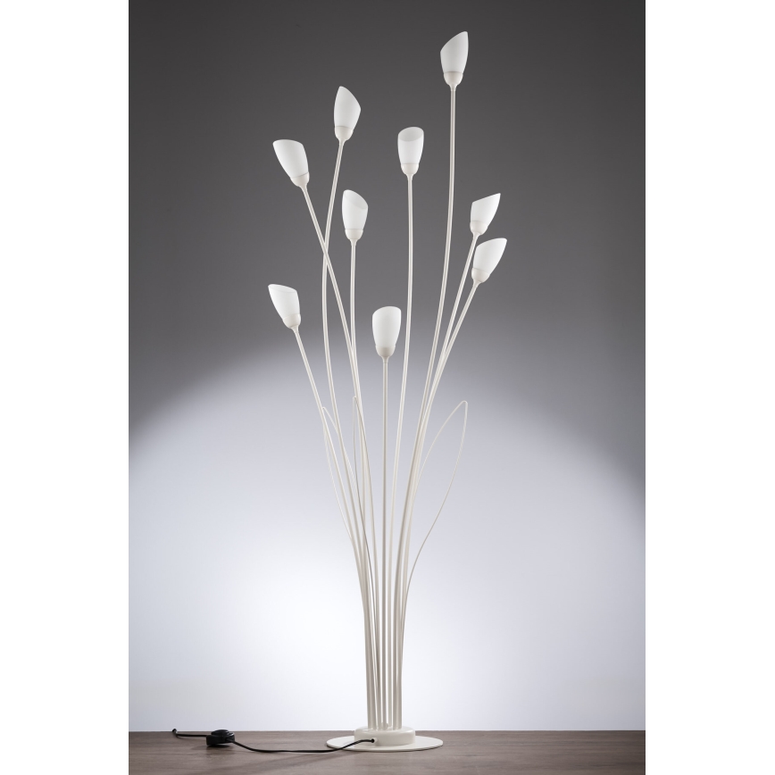 Jupiter 2063 - Lampadaire GLORIOSA 9xG9/14W/230V crème