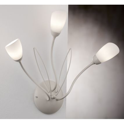 Jupiter 2064 - Applique murale GLORIOSA 3xG9/14W/230V crème