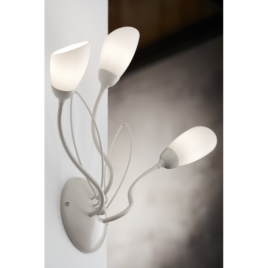 Jupiter 2064 - Applique murale GLORIOSA 3xG9/14W/230V crème