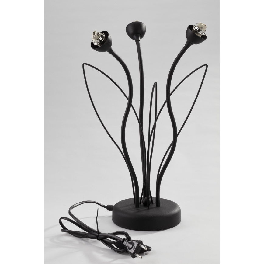 Jupiter 2065 - Lampe de table GLORIOSA 3xG9/14W/230V noire