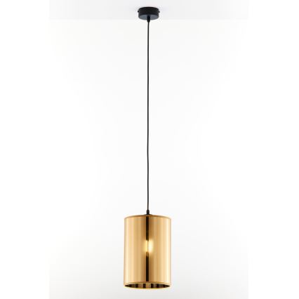 Jupiter 2090 - Suspension sur câble CORTINA 1xE27/15W/230V doré/noir