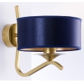 Jupiter 2115 - Applique murale KASZMIR 1xE27/15W/230V bleu/doré