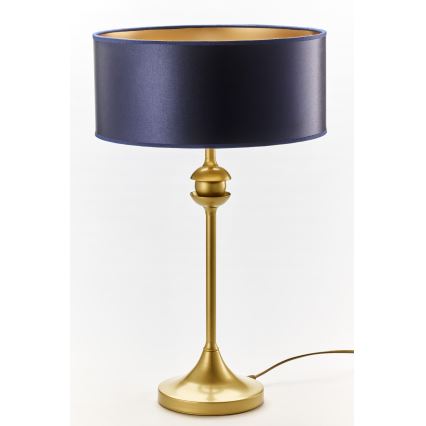 Jupiter 2116 - Lampe de table KASZMIR 1xE27/15W/230V bleu/doré