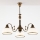 Jupiter 622 - ZU 3 - Suspension sur tige ZEUS 3xE27/60W/230V