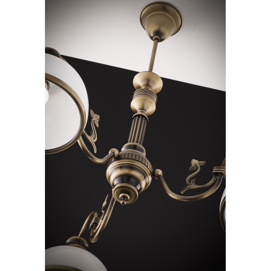 Jupiter 622 - ZU 3 - Suspension sur tige ZEUS 3xE27/60W/230V