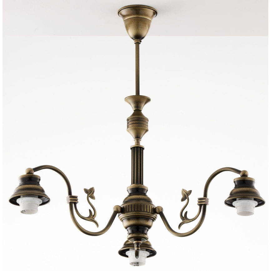 Jupiter 622 - ZU 3 - Suspension sur tige ZEUS 3xE27/60W/230V