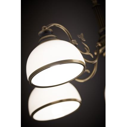 Jupiter 624 - ZU 5 - Lustre sur tige ZEUS 5xE27/60W/230V
