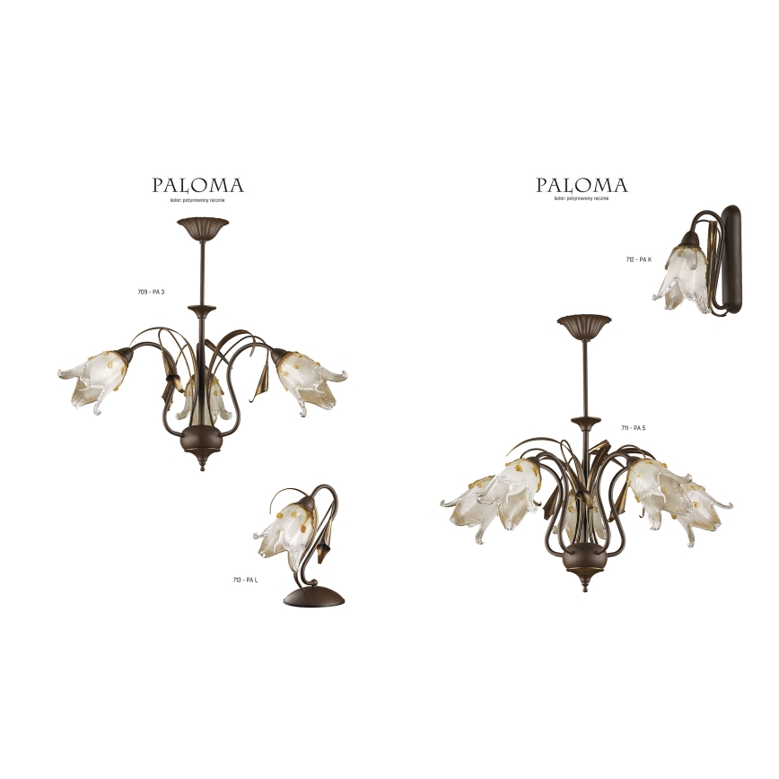 Jupiter - 709 - PA 3 - Suspension PALOMA 3xE27/40W/230V