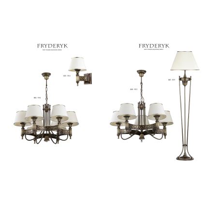 Jupiter 887 - FRP - Lampadaire FRYDERYK 1xE27/60W/230V