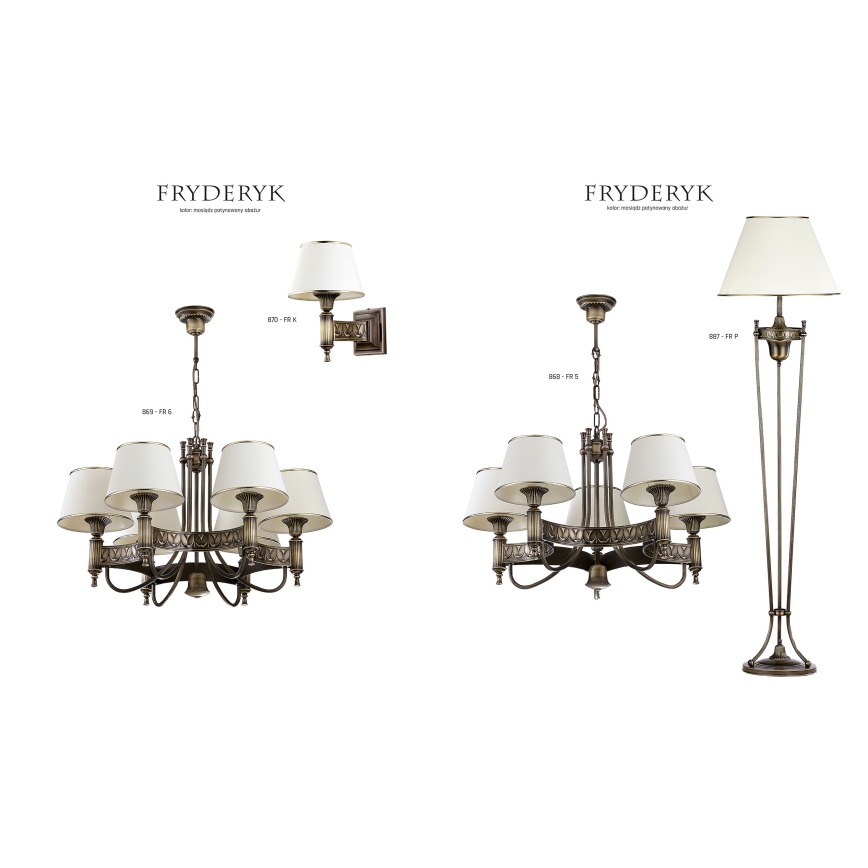 Jupiter 887 - FRP - Lampadaire FRYDERYK 1xE27/60W/230V