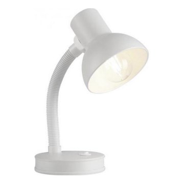 JUST LIGHT. 11080-16 - Lampe de table flexible FLEXI 1xE27/25W/230V blanche