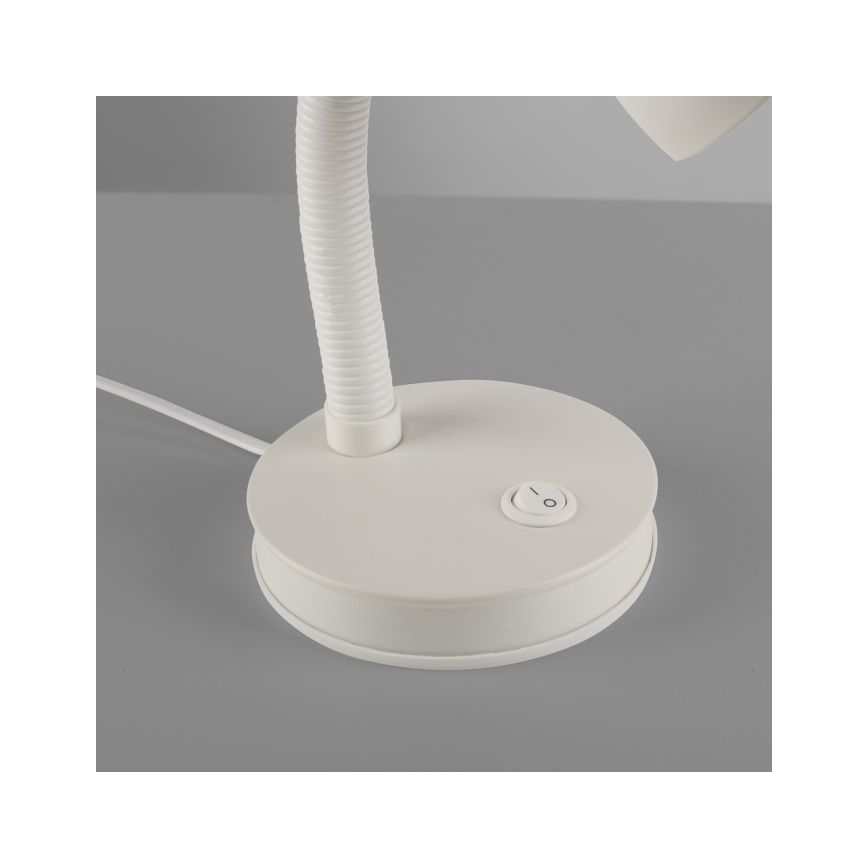 JUST LIGHT. 11080-16 - Lampe de table flexible FLEXI 1xE27/25W/230V blanche