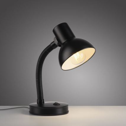 JUST LIGHT. 11080-18 - Lampe de bureau flexible FLEXI 1xE27/25W/230V noir