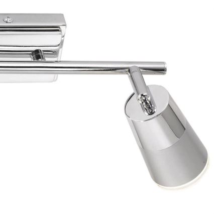 JUST LIGHT. 11229-17 - Spot DALLI 2xLED/3,5W/230V chrome brillant