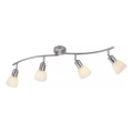 JUST LIGHT. 11954-55 - Spot KARO 4xE14/40W/230V chrome mat