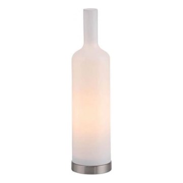 JUST LIGHT. 14006-16 - Lampe de table BOTTLE 1xE14/25W/230V blanche