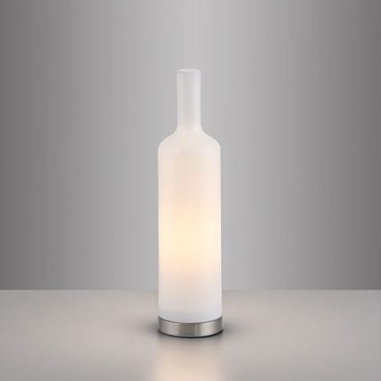 JUST LIGHT. 14006-16 - Lampe de table BOTTLE 1xE14/25W/230V blanche