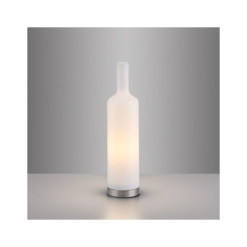 JUST LIGHT. 14006-16 - Lampe de table BOTTLE 1xE14/25W/230V blanche