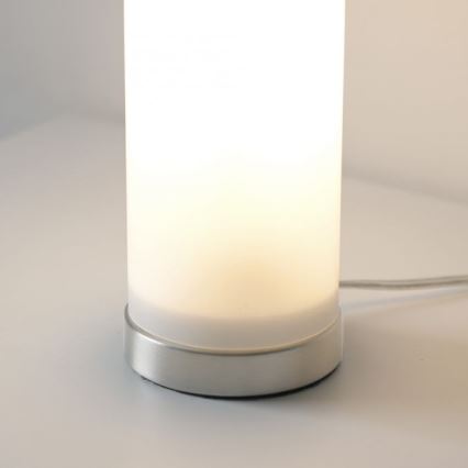 JUST LIGHT. 14006-16 - Lampe de table BOTTLE 1xE14/25W/230V blanche