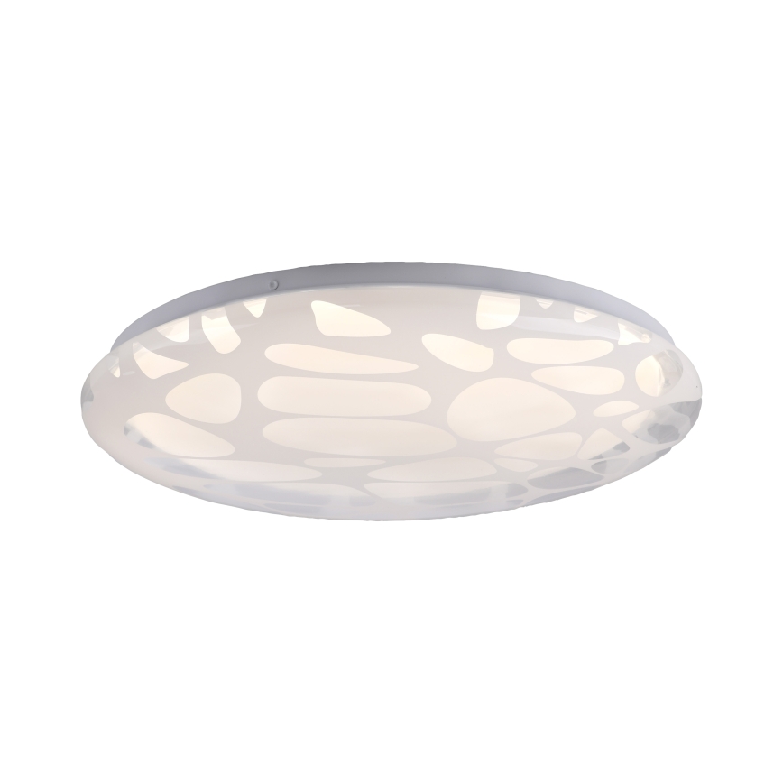 JUST LIGHT. 14009-16 - Plafonnier LED dimmable ART PLAFO LED/20W/230V 2700-6500K Ø 38 cm blanc + télécommande