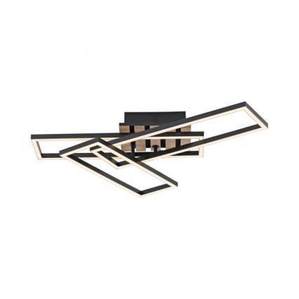 JUST LIGHT. 14051-79 - Plafonnier LED AKUSTIKA LED/20,5W/230V chêne/noir