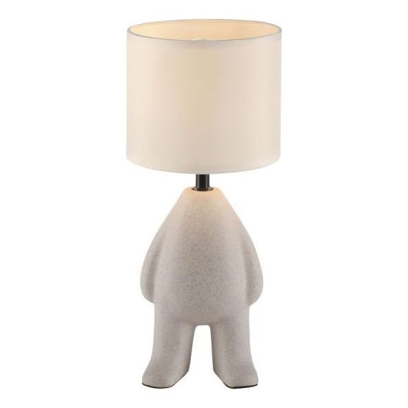 JUST LIGHT. 14191-39 - Lampe de table TED 1xE27/25W/230V beige