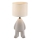 JUST LIGHT. 14191-39 - Lampe de table TED 1xE27/25W/230V beige