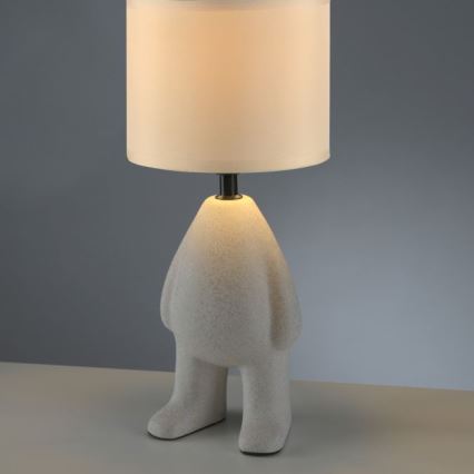JUST LIGHT. 14191-39 - Lampe de table TED 1xE27/25W/230V beige