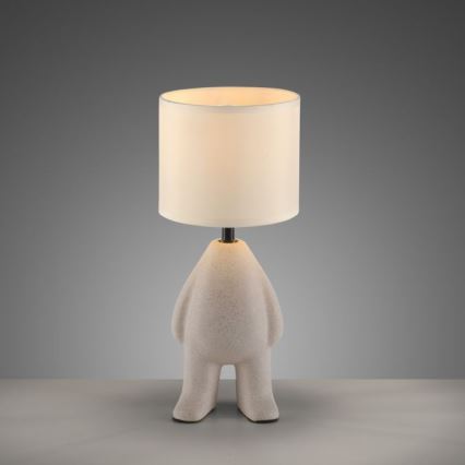 JUST LIGHT. 14191-39 - Lampe de table TED 1xE27/25W/230V beige