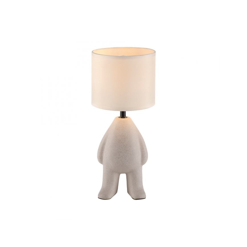 JUST LIGHT. 14191-39 - Lampe de table TED 1xE27/25W/230V beige