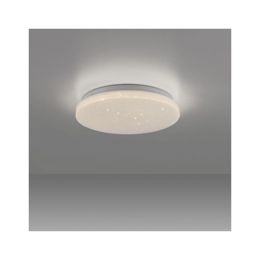 JUST LIGHT. 14275-16 - Plafonnier URANUS LED/10W/230V d. 26 cm blanc