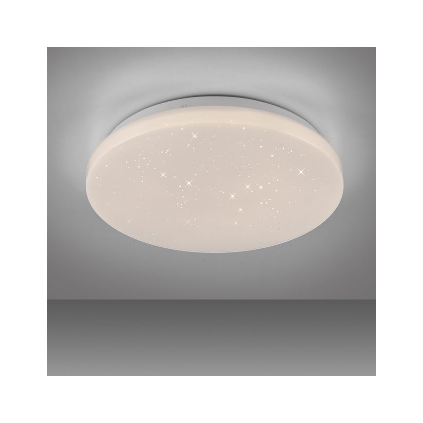 JUST LIGHT. 14275-16 - Plafonnier URANUS LED/10W/230V d. 26 cm blanc