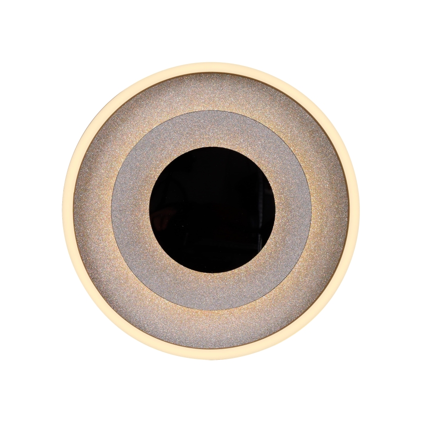 JUST LIGHT. 14409-21 - Plafonnier LED GLITTY LED/22W/230V Ø 40 cm noir