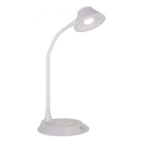 JUST LIGHT. 14414-16 - Lampe de bureau LED dimmable flexible avec chargement sans fil PUCKI LED/4,5W/230V blanche