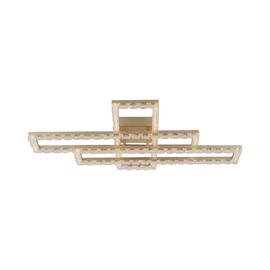 JUST LIGHT. 14733-60 - Plafonnier LED GLITRA LED/35W/230V 57,25x72,05 cm doré