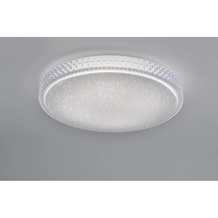 JUST LIGHT. 14745-00 - Plafonnier à intensité variable RGB FRIDA LED/36W/230V 2700-5000K + télécommande