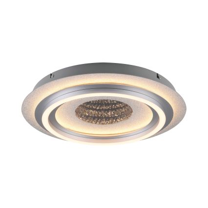 JUST LIGHT. 15089-21 - Plafonnier LED CICHIO LED/36W/230V Ø 40 cm chrome mat