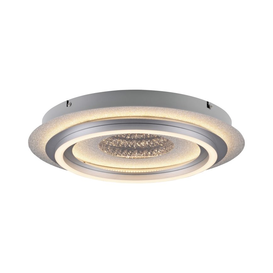 JUST LIGHT. 15089-21 - Plafonnier LED CICHIO LED/36W/230V Ø 40 cm chrome mat