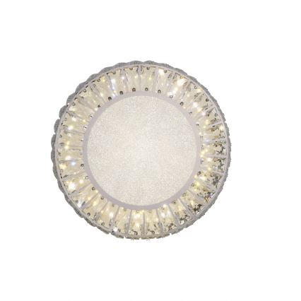 JUST LIGHT. 15221-17 - Plafonnier LED KULUNKA LED/32W/230V Ø 37 cm chrome brillant