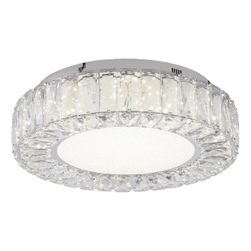 JUST LIGHT. 15221-17 - Plafonnier LED KULUNKA LED/32W/230V Ø 37 cm chrome brillant