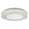 JUST LIGHT. 15222-17 - Plafonnier LED KULUNKA LED/46W/230V Ø 50 cm chromé brillant