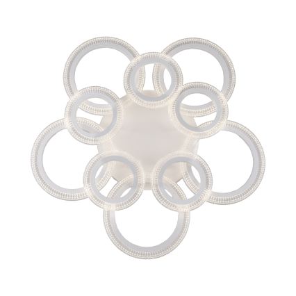 JUST LIGHT. 15268-16 - Plafonnier LED CRYSTALLO LED/48,5W/230V Ø 68,6 cm blanc