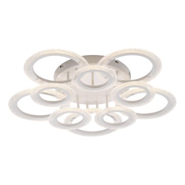 JUST LIGHT. 15268-16 - Plafonnier LED CRYSTALLO LED/48,5W/230V Ø 68,6 cm blanc