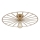 JUST LIGHT. 15636-60 - Plafonnier SPIKE 1xE27/40W/230V d. 50 cm laiton