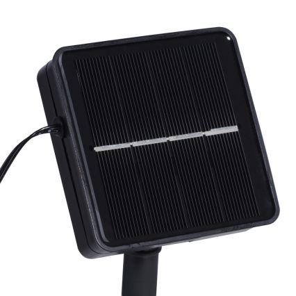 JUST LIGHT. 19971-18 - Ruban LED solaire RGB TEANIA LED/3,7 V 5 m 1200 mAh IP44 noir