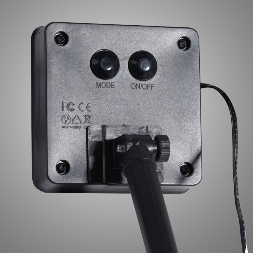 JUST LIGHT. 19971-18 - Ruban LED solaire RGB TEANIA LED/3,7 V 5 m 1200 mAh IP44 noir