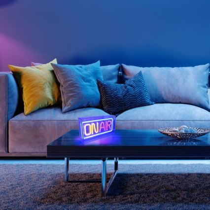 JUST LIGHT. 85013-70 - Décoration de table NEON LED/4W/5V On Air